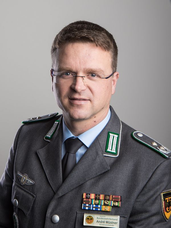 DBwV-Bundesvorsitzender Oberstleutnant André Wüstner. Foto: DBwV