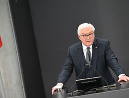 In seiner Antrittsrede unmittelbar nach seiner Wiederwahl als Bundespräsident zeigte sich Frank-Walter Steinmeier als kämpferischer Demokrat. Foto: picture alliance/dpa | Bernd Von Jutrczenka