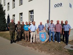 Teilnehmer der Informationsveranstaltung beim Landeskommando Erfurt Foto: Bundeswehr/Laufer