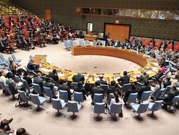 Eine Sitzung des UN-Sicherheitsrats in New York: Die Plätze in dem Gremium sind sehr begehrt. Foto: dpa