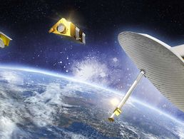 Die drei neuen SARah-Satelliten bestehen aus zwei Reflektor-Satelliten und einem Phased Array-Satelliten 