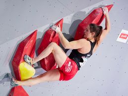 Kraft, Koordination, Ausdauer und Technik: Sportkletterin Afra Hönig ist begeistert, dass ihre Sportart endlich olympisch ist. Foto: Foto: DAV/Marco Kost