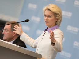 Impulsvortrag der Bundesministerin der Verteidigung, Ursula von der Leyen. Foto: DBwV