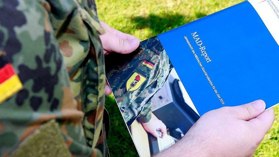 Erstmals hat das Bundesamt für den militärischen Abschirmdienst (MAD) jetzt einen Jahresbericht vorgelegt. Foto: Bundeswehr