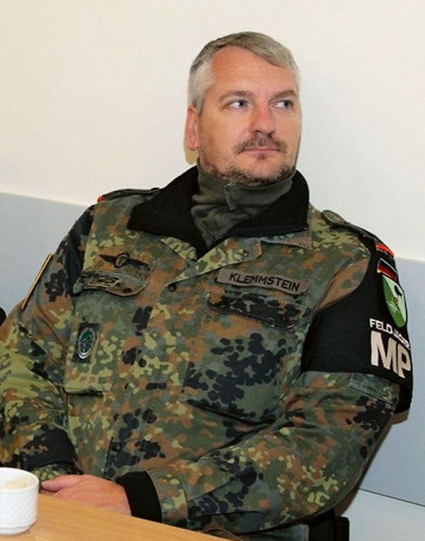 Stabsfeldwebel Jens Klemmstein ist derzeit Ansprechpartner in Litauen. Foto: privat