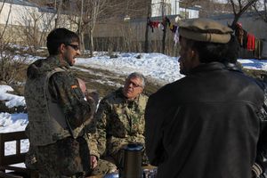 Bishan Shayan (l.) bei einem seiner drei Bundeswehr-Einsätze in Afghanistan Foto: privat