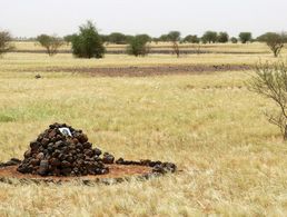 Der Ort des Tiger-Absturzes in Mali, 80 Kilometer von Camp Castor entfernt. Foto: Bundeswehr/Döhring