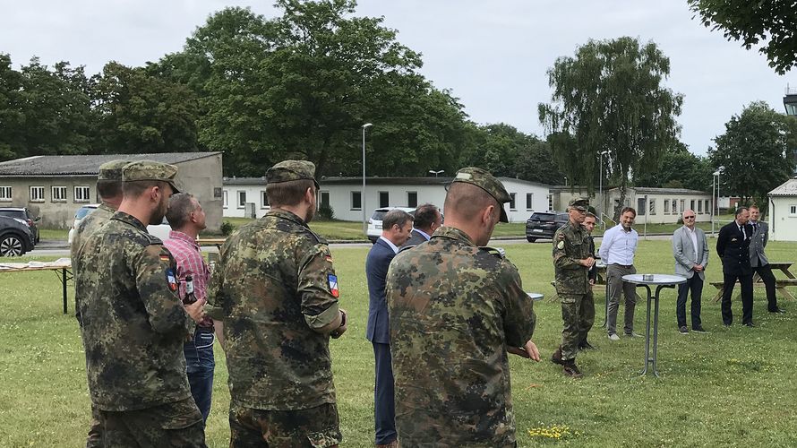 Mit einer kleinen Feier konnte die Arche Casino in Todendorf im Juni endlich offiziell eröffnet werden. Foto: DBwV/Kerstin Schroeder