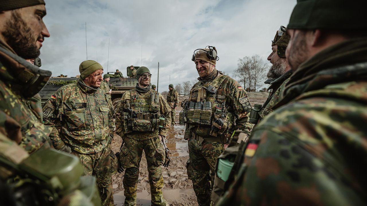 Deutsche Soldaten in Litauen: Mit dem Artikelgesetz sollen auch die Rahmenbdingungen für die künftig in dem baltischen Staat stationierte Brigade 45 geschaffen werden. Foto: Bundeswehr/Jana Neumann 