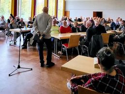 In Rotenburg kam ein breites Themenfeld zur Sprache. Foto: DBwV/LV Nord