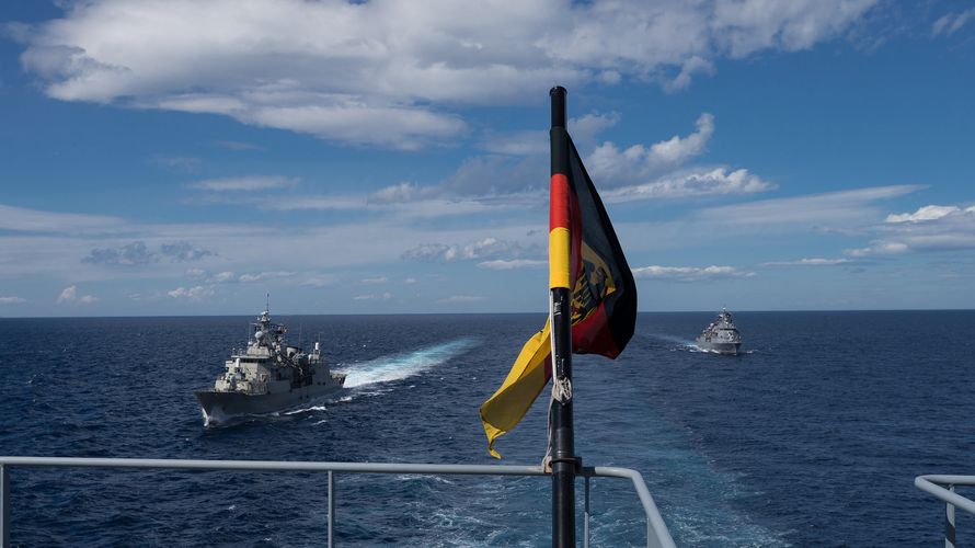Die internationale Zusammenarbeit soll, wie hier im Mittelmeer, weiter ausgebaut werden Foto: Bundeswehr