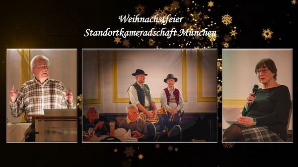 Für vorweihnachtliche, festliche Stimmung sorgten Oberst a.D. Horst-Dieter Buhrmester, Kaunertaler Wirtshausmusi und Anna Waldenmaier. Fotos: Steffen Scholz/IK