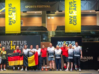 Da war sie wieder, die tolle Atmosphäre der Invictus Games - auch bei der Neuauflage im kleineren Rahmen in Düsseldorf. Foto: Daniela Skrzypczak/www.gesichter-des-lebens.de