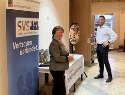 Das Glücksrad brachte Spenden für die Soldaten und Veteranen Stiftung ein. Foto: LV Nord