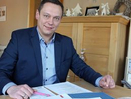 Engagiert: Oberstleutnant i.G. Daniel Razat kandidiert für das Bürgermeisteramt in Höxter. Foto: DBwV/Vieth