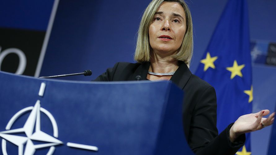 Federica Mogherini ist Hohe Vertreterin der EU für Außen- und Sicherheitspolitik. Die Zusammenarbeit mit der Nato soll vertieft werden Foto: dpa