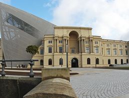 Das Militärhistorische Museum in Dresden war Schauplatz der spannenden Diskussionsveranstaltung zur Zeitenwende. Foto: Bundeswehr/Michael Mandt