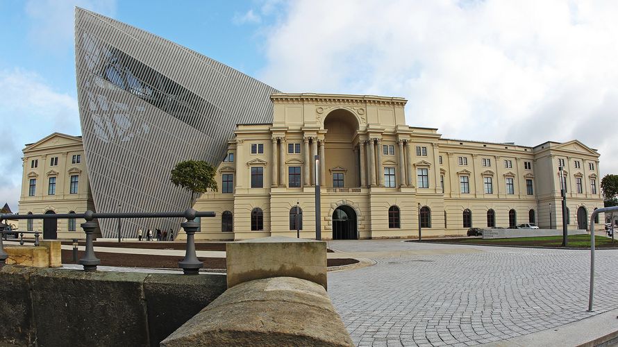 Das Militärhistorische Museum in Dresden war Schauplatz der spannenden Diskussionsveranstaltung zur Zeitenwende. Foto: Bundeswehr/Michael Mandt