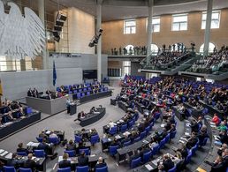 Im Bundestag wurde leidenschaftlich über den Haushalt debattiert. Foto: dpa