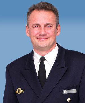 Vorsitzender Marine Fregattenkapitän Marco Thiele