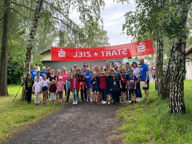 250 Teilnehmerinnen und Teilnehmer waren beim Benefizlauf „Lauf für Kinder“ in Haßfurt. Foto: privat