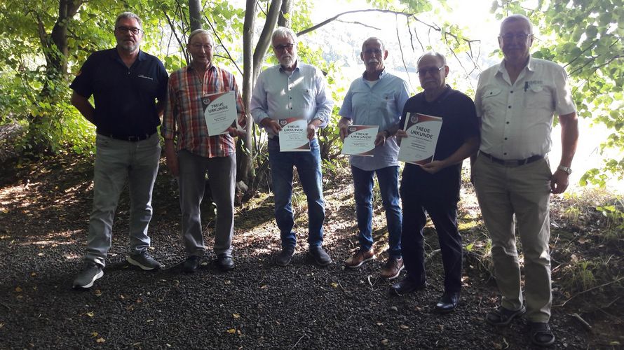 In Northeim (v.l.n.r): Ernst Wendland, Dieter Hentschel, Stephan Heinrich, Siegbert Bilbeber, Dieter Kühnemund und Armin Komander. Foto: LV Nord