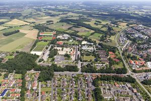 Luftbild der Sportschule in Warendorf, die nun nach Georg Leber benannt wurde