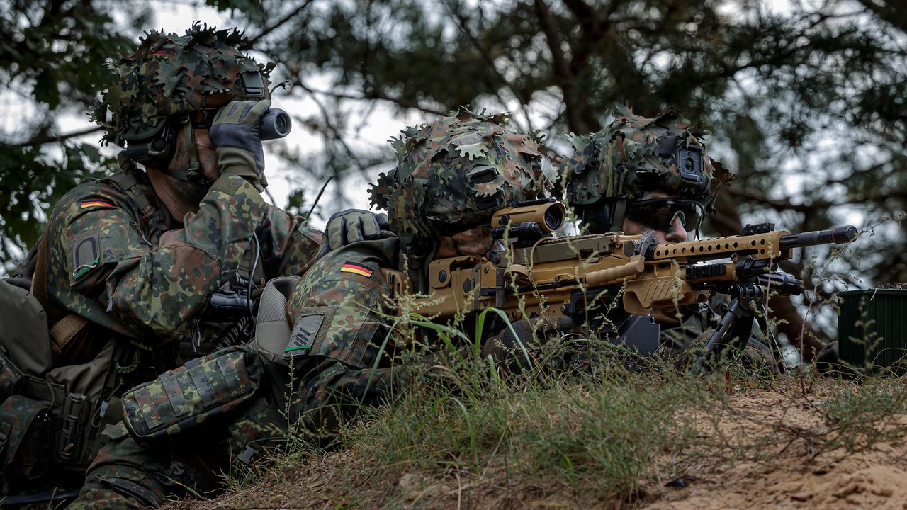 Übung Grand Eagle 2 in Litauen. Foto: Bundeswehr/Marco Dorow