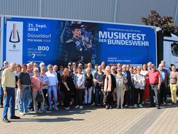 Die KERH Diez/Limburg beim Musikfest der Bundeswehr in Düsseldorf. Foto: Anja Lehmann 