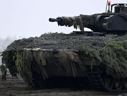 Schützenpanzer Puma bei einer Schießübung auf dem Truppenübungsplatz Altengrabow im Januar 2023. Foto: picture alliance / Geisler-Fotopress | Frederic Kern/Geisler-Fotopress