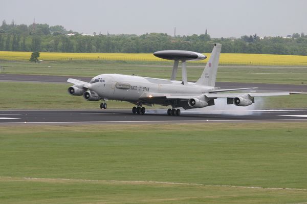 AWACS-Aufklärungsflugzeuge unterstützen die Bodenstationen bei der Übewachung des Luftraums Foto: Bundeswehr