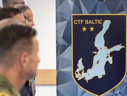 Im neuen Commander Task Force Baltic sollen maritime Operationen und Übungsvorhaben geplant und von der NATO zugeteilte Seestreitkräfte geführt werden. Foto: Bundeswehr