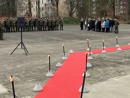 Appell und Feier fanden in der Scharnhorst-Kaserne statt. Foto: LV Nord