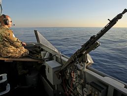 Auch der Einsatz zur Überwachung der libanesischen Küste geht weiter, hier ein Bild von 2012 Foto: Bundeswehr/Sebastian Wilke