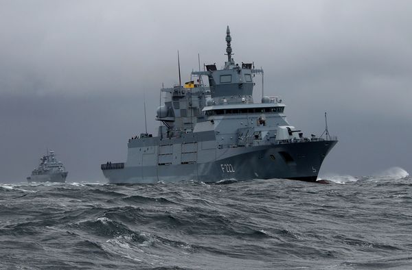 Fregatte F 222 Baden-Württemberg, Typschiff der Fregatten-Klasse F 125. Foto: Bundeswehr/Carsten Vennemann