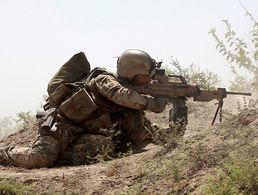 Deutscher Soldat in Afghanistan. Auch die Ausbildungsmission wurde verlängert