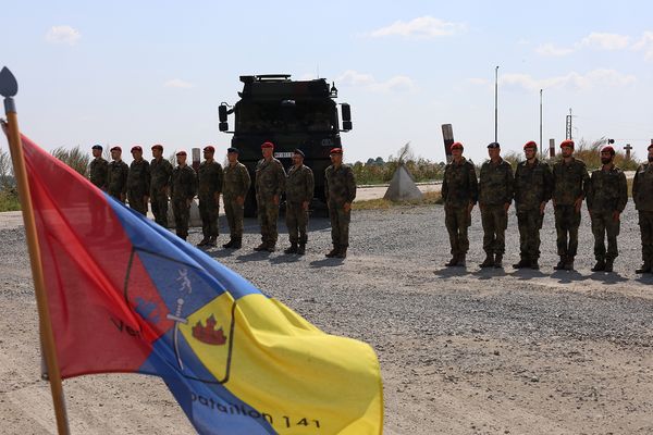 Spezialisten des Versorgungsbataillons 141 bilden das letzte deutsche Kontingent in Lešt‘. Foto: Bundeswehr