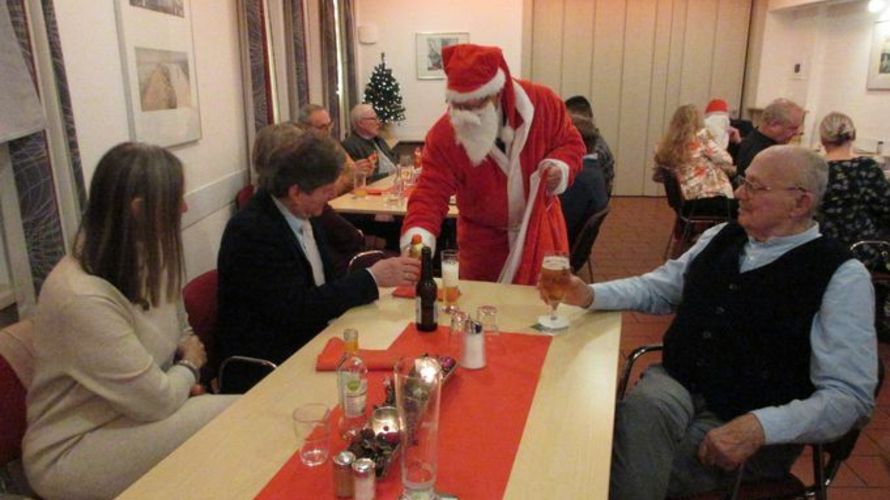 In Kiel war der Weihnachtsmann zu Besuch. Foto: DBwV