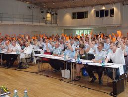 Rund 250 Delegierte verabschiedeten etwa 200 Anträge zu allen Themen, die Bundeswehr und Verband bewegen Foto: DBwV/Henning