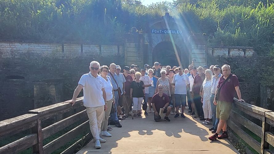 Tagesfahrt nach Frankreich: Angehörige der KERH Südliches Saarland und Kameraden des Bund Deutscher Fallschirmjäger besuchten Metz. Foto: KERH Südliches Saarland   