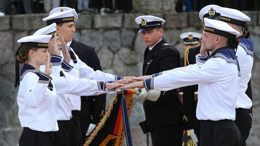 15 Soldatinnen und Soldaten werden am Montag, 20. Juli, bei einem feierlichen Appell ihr Gelöbnis ablegen. Foto: Bundeswehr/Björn Wilke