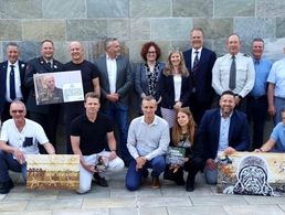 Eine Delegation des Deutschen BundeswehrVerbandes und des Reservistenverbandes beim niederländischen Veteranendag 2024. Foto: privat