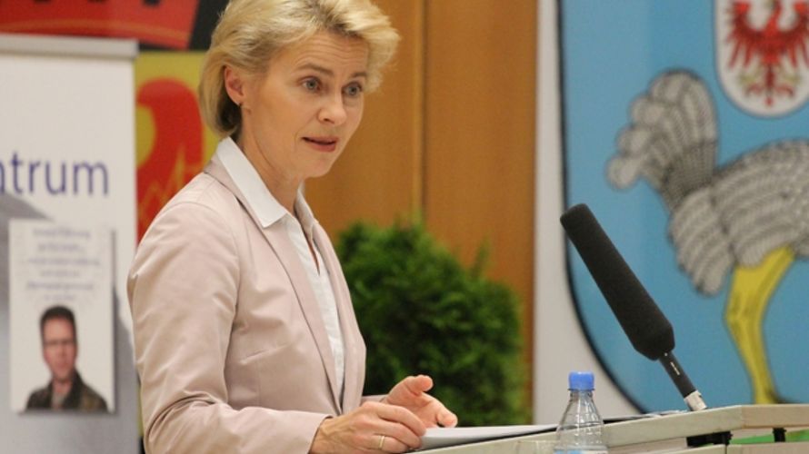 Verteidigungsministerin Ursula von der Leyen glaubt, dass auch die Bundeswehr in Syrien noch gefragt sein wird 