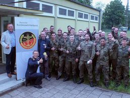 Alle wichtigen Informationen zur Vorbereitung auf eine zivilberufliche Karriere erhielten Zeitsoldaten in Germersheim. Foto: Stabsfeldwebel Frank Wiedemann