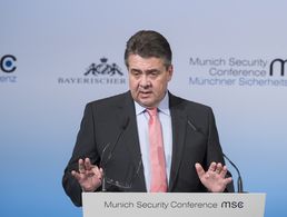 Außenminister Sigmar Gabriel (SPD) zeichnete ein düsteres Bild. Über seine Zukunft wurde heftig spekuliert Foto: msc