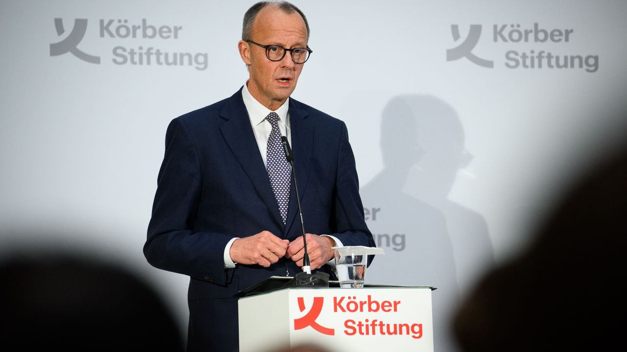 Was Kanzlerkandidat Friedrich Merz als Bundeskanzler ändern möchte, skizzierte er nun in einer Grundsatzrede bei der Körber-Stiftung. Foto: picture alliance/dpa/Bernd von Jutrczenka