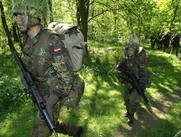 Der Soldat war bei einem Marsch nach drei Kilometern unvermutet zusammengebrochen Foto: Bundeswehr