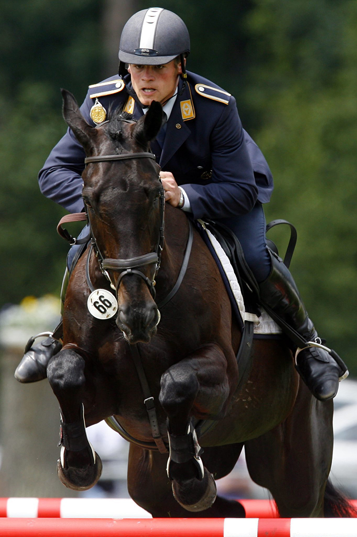 Andreas Ostholt 2007 mit „Lady Lemon“. Foto: dpa